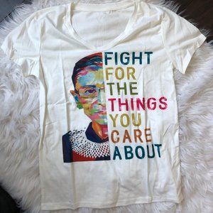 Rbg Ruth Bader Ginsburg Tee! Size Medium, New - image 1